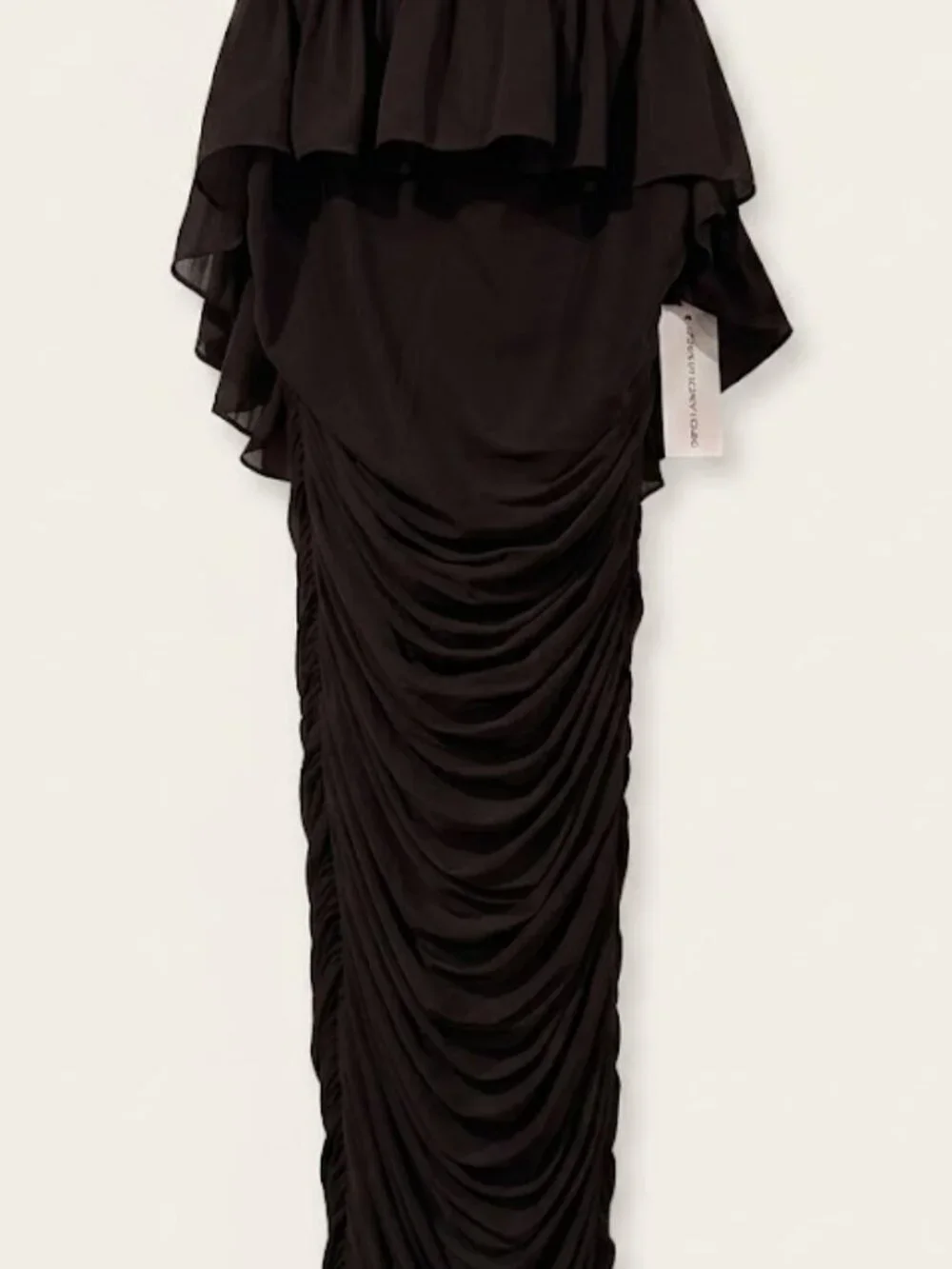 TORN BY RONNY KOBO PEARLA DRESS CHOCOLATE NWT
